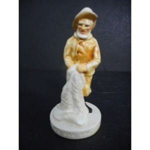 Sebastian Miniatures OLD SALT Fisherman with Fishing Net